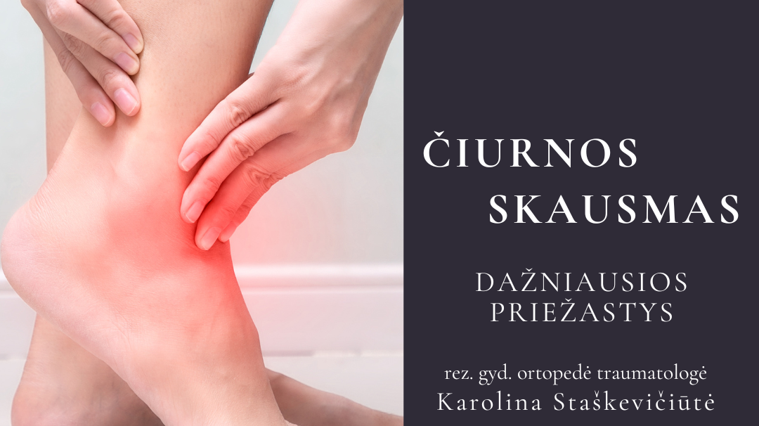 Čiurnos skausmas. Kaip jo išvengti?