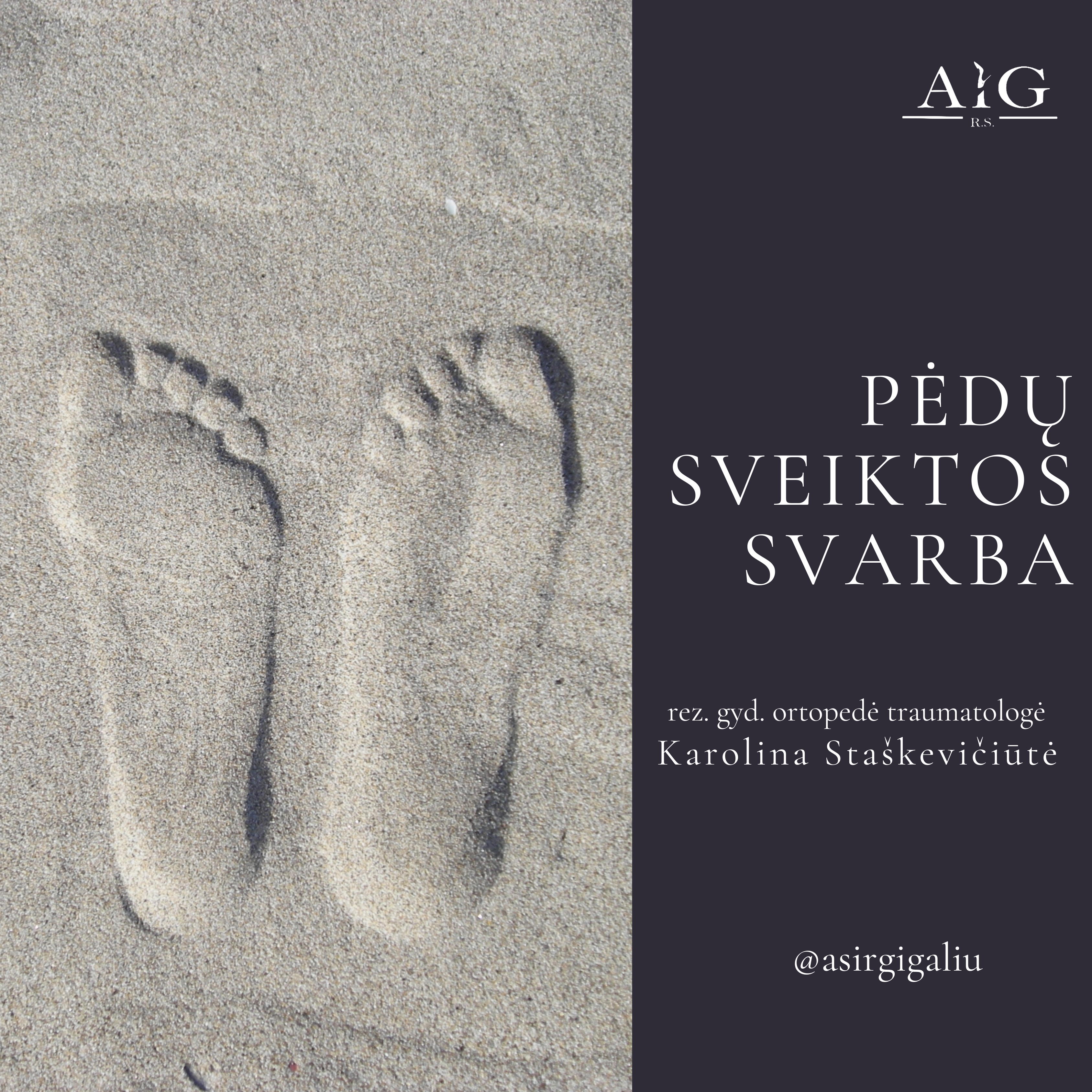 Kodėl svarbu rūpintis pėdų sveikata?