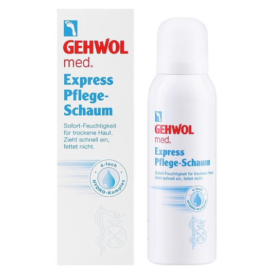 Gehwol Med Express Foam Putos normaliai ir sausai pėdų odai