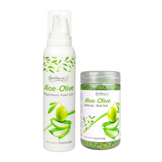 ALOE-OLIVE pavargusių pėdų rinkinys